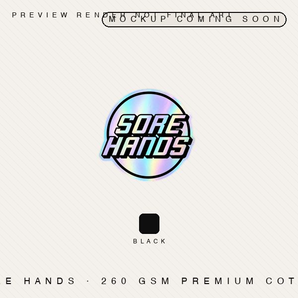 Heavyweight Logo Tee preview mockup