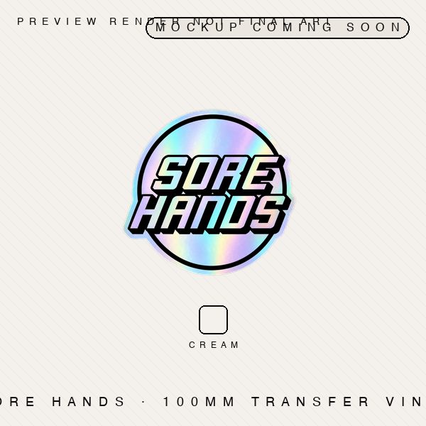 Vinyl Decal preview mockup